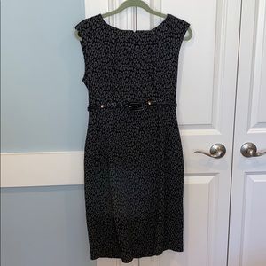 Calvin Klein sleeveless leopard print dress/size 8